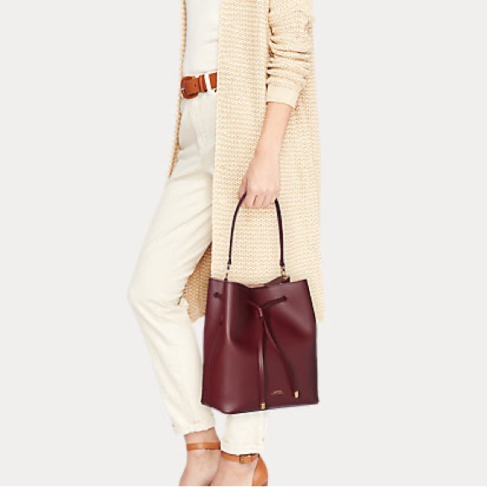 Ralph Lauren Debby Drawstring Bag, NEW WITHOUT TAG